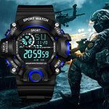 Trendy Men's Multi-Functional Electronic Watch