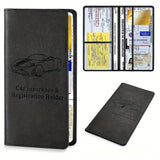 Car Registration & Insurance Card Holder – PU Leather