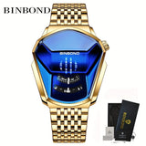 BINBOND 01 Mode - Fashion Sport Quartz Chronograph Watch