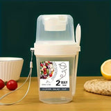 Salad Cup with Fork & Dressing Holder - Portable Salad Container
