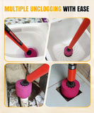 Air Pressure Toilet Unclogger, Rubber Plunger Tool