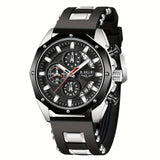 2024 Premium Classic Men's Chronograph Watch – Luminous, Waterproof, Casual