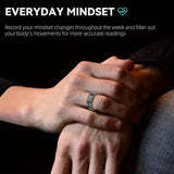 Bluetooth Smart Ring with Health Tracking Features