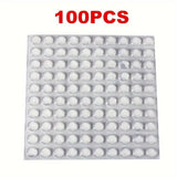 Self-Adhesive Clear Rubber Feet – Noise Dampening Buffer Pads