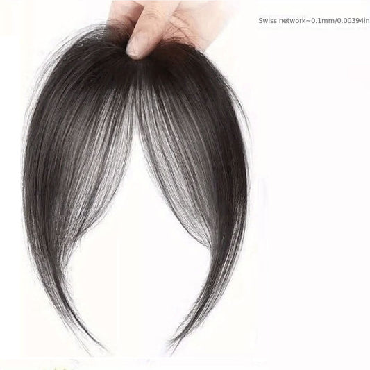 Sassy Clip-In Fringe Bangs Hairpiece – Straight Synthetic Wig