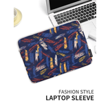 Waterproof Laptop Sleeve with Brush Strokes Print – Shockproof Protective Case for 11-15 inch Laptops