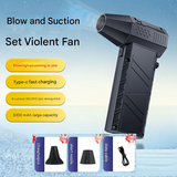 Handheld Turbo Fan, 140,000 RPM Outdoor Blower