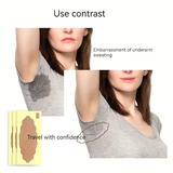 Underarm Sweat Pads – Disposable Antiperspirant Absorbent Stickers for Men & Women