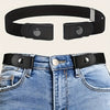 1pcs Stylish Monochrome Seamless Elastic Waist Belt  Effortless Comfort for Jeans Discreetly Invisible  Versatile  Designed for Women  Men