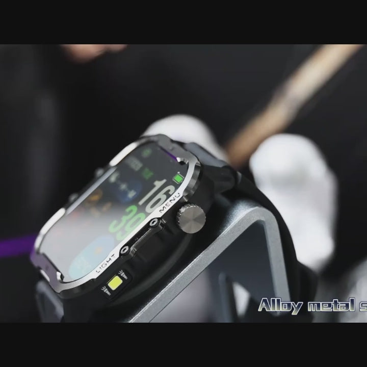 2.02" TFT Screen, Fitness & Health Tracker, IP68 Waterproof Smart Watch