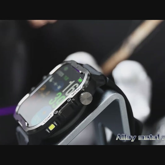 2.02" TFT Screen, Fitness & Health Tracker, IP68 Waterproof Smart Watch