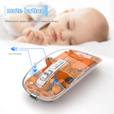 Wireless Bluetooth Transparent Mouse for Laptops