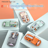 Wireless Bluetooth Transparent Mouse for Laptops