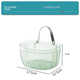 Hanging Storage Basket - Adhesive Wall-Mounted Kitchen Organizer (Set of 2pcs.)