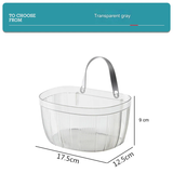 Hanging Storage Basket - Adhesive Wall-Mounted Kitchen Organizer (Set of 2pcs.)