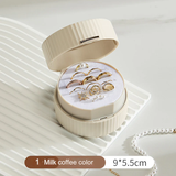 Compact Mini Jewelry Box – Portable Organizer