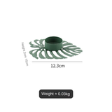 Creative Metal Candlestick & Aromatherapy Candle Cup - Square Dinner Props