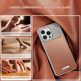 Luxury Metal Magnetic Phone Case for iPhone