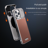 Luxury Metal Magnetic Phone Case for iPhone