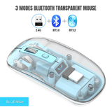 Wireless Bluetooth Optical Mouse - T7, Silent, Ergonomic