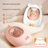 Portable Hand Warmer Power Bank with Night Light