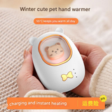 Portable Hand Warmer Power Bank with Night Light