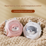 Cute Dog Hand Warmer Power Bank 2-in-1
