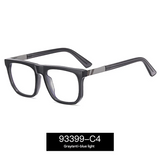 Women's TR90 Square Frame Anti-Blue Light Glasses – Myopia-Ready Optical Eyewear