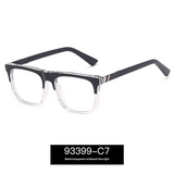 Women's TR90 Square Frame Anti-Blue Light Glasses – Myopia-Ready Optical Eyewear