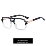 Men’s Thick Frame Anti-Blue Light Glasses – Optical Eyewear | Spring Hinge