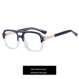 Men’s Thick Frame Anti-Blue Light Glasses – Optical Eyewear | Spring Hinge