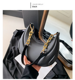 Pressed Shell Armpit Bag – Small Chain Shoulder Bag for Women, Casual Pillow Style