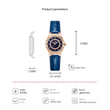 SK Women’s Quartz Watch – Numeral Dial, 30M Waterproof Round Dial Fashion Watch