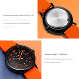 Sinobi Women's Sports Quartz Watch – Waterproof Silicone Strap, Luminous Dial