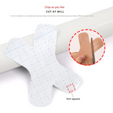 X-Shaped Muscle Support Patches – Cotton Sports Tape for Running & Joint Care (Pack of 2)