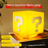 Super Mario Question Mark LED Cube Lamp – Retro Game-Themed Atmosphere Light