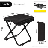 Portable Folding Pocket Stool – Lightweight Travel Chair for Camping, Fishing & Outdoor Use