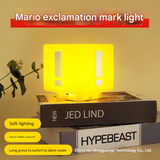 Super Mario Question Mark LED Cube Lamp – Retro Game-Themed Atmosphere Light