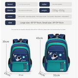 Boys' Elementary School Backpack – Large-Capacity Schoolbag for Grades 1-6