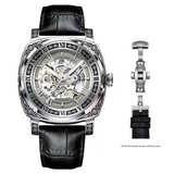 Men’s Luxury Automatic Mechanical Watch – Luminous Business Timepiece with Calendar