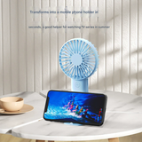 Rechargeable Mini Portable USB Fan– Handheld & Desktop