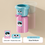 Magnetic Toothbrush Holder with Mouthwash Cup – Double-Layer Design