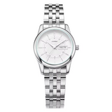 Sinobi Women's Quartz Watch with Calendar – Waterproof Stainless Steel Fashion Timepiece