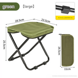Portable Folding Pocket Stool – Lightweight Travel Chair for Camping, Fishing & Outdoor Use
