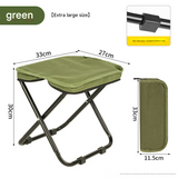 Portable Folding Pocket Stool – Lightweight Travel Chair for Camping, Fishing & Outdoor Use