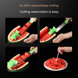 304 Stainless Steel Watermelon Cutter – Windmill Fruit Slicer, Kitchen Tool for Quick Cubing