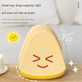 Mini Flip-Top Desktop Trash Can – Cute Plastic Wastebasket with Lid