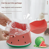 Mini Flip-Top Desktop Trash Can – Cute Plastic Wastebasket with Lid