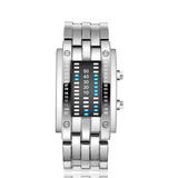 LED Dual-Line Iron Man Electronic Watch