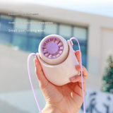 USB Rechargeable Leafless Neck & Desktop Fan –Flexible, Hands-Free Cooling